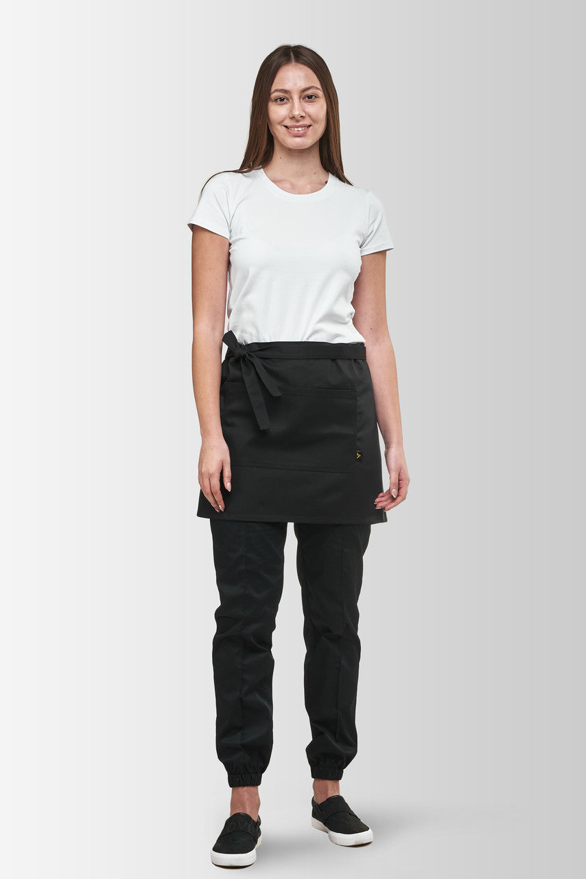 Berry Waist Waiter Apron β Black