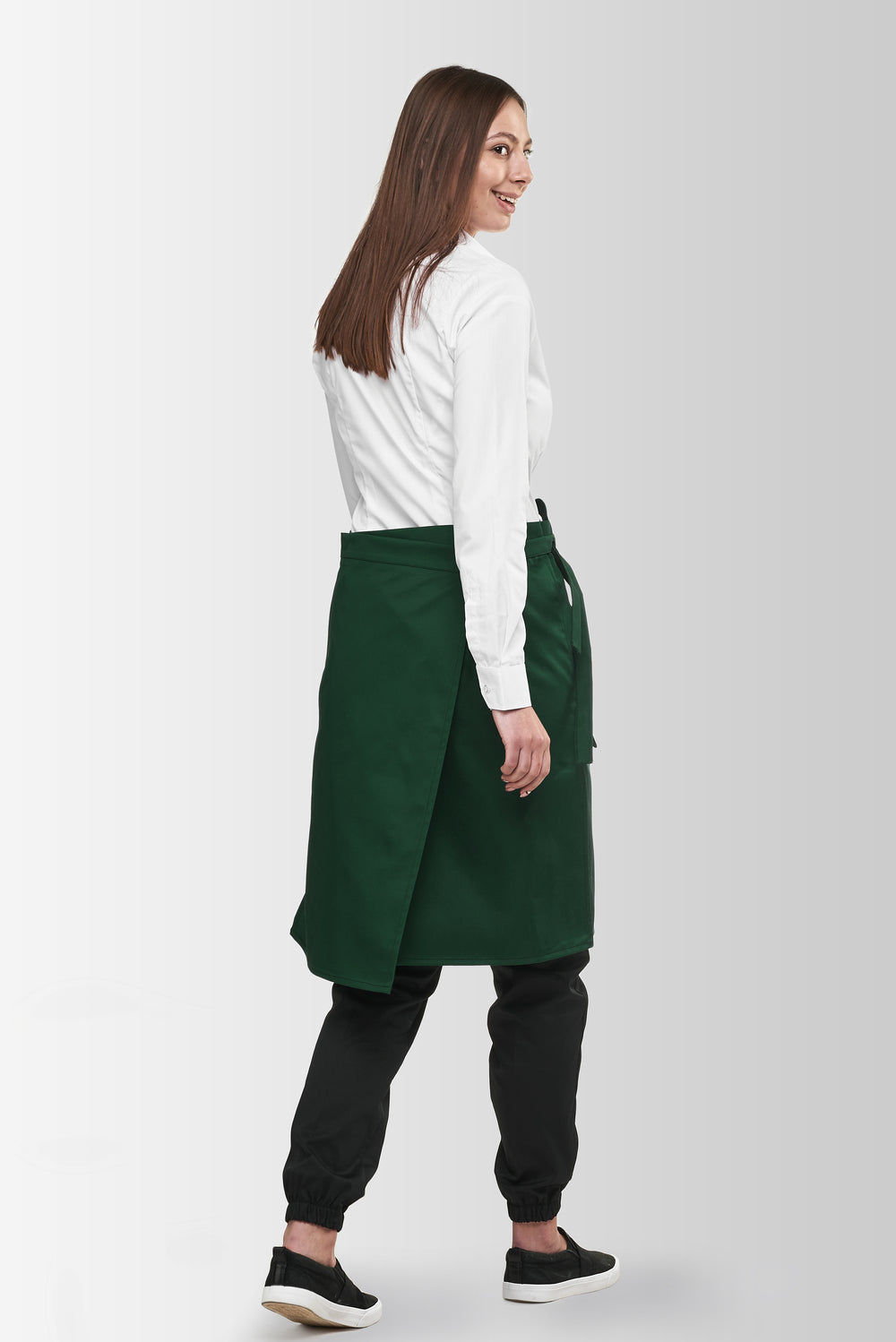 Tiramisu Waist Waiter Apron β Green