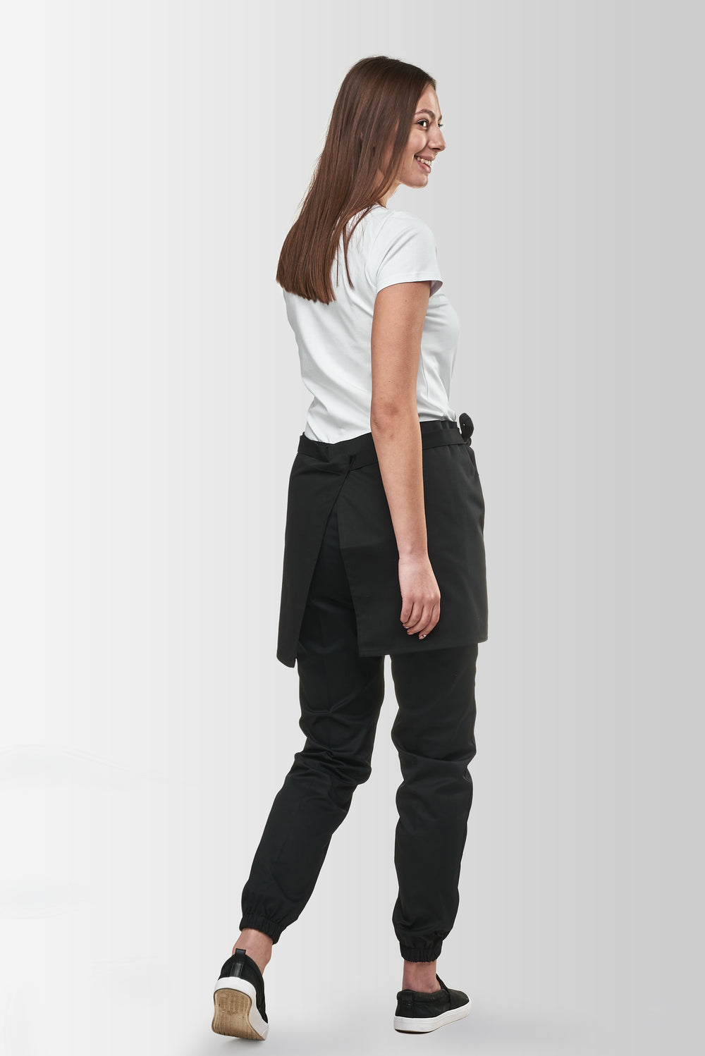 Berry Waist Waiter Apron β Black