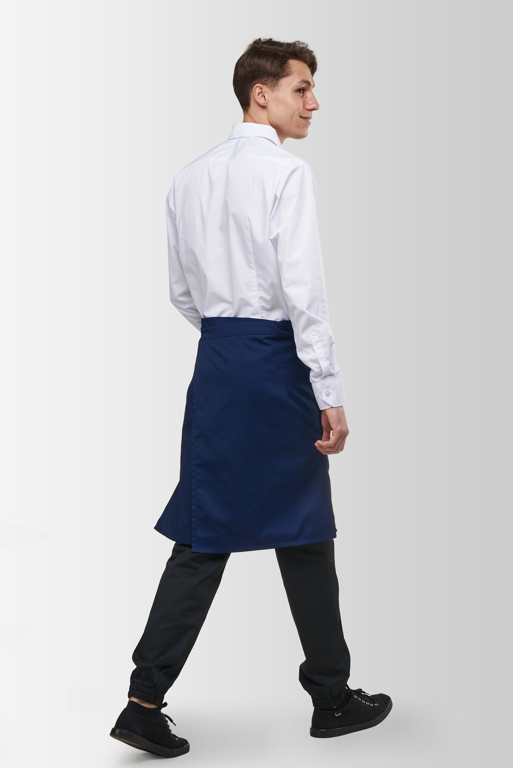 Tiramisu Waist Waiter Apron β Dark Blue