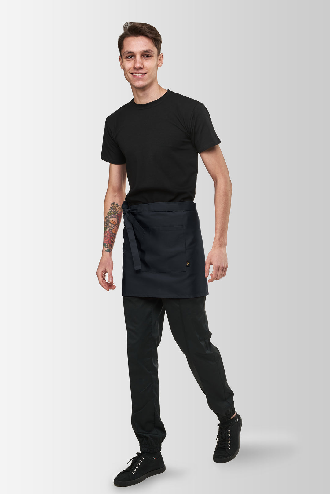 Berry Waist Waiter Apron β Dark Grey
