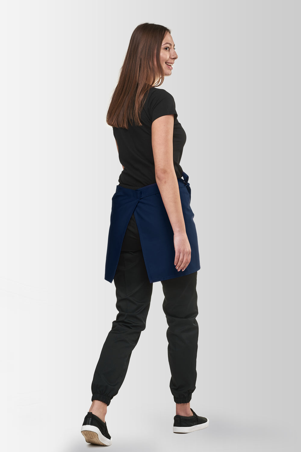 Berry Waist Waiter Apron β Dark Blue