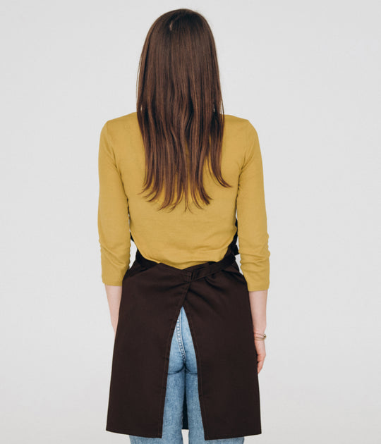 Latte Apron – Short Brown