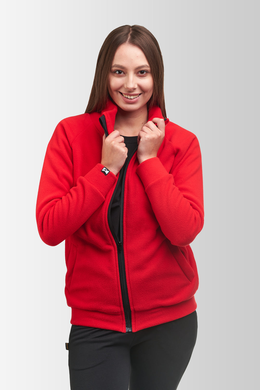 Synevyr Women’s Fleece Jacket 260 – Red