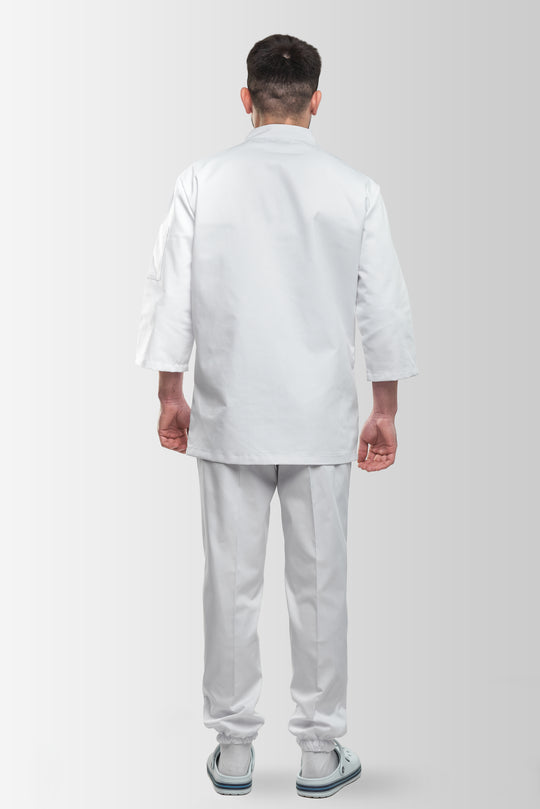 Rio Men’s Chef Coat – White