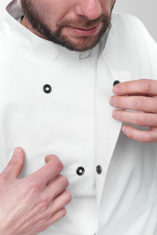 Rio Men’s Chef Coat – White