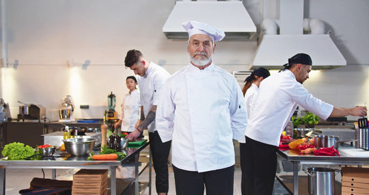 Rio Men’s Chef Coat – White