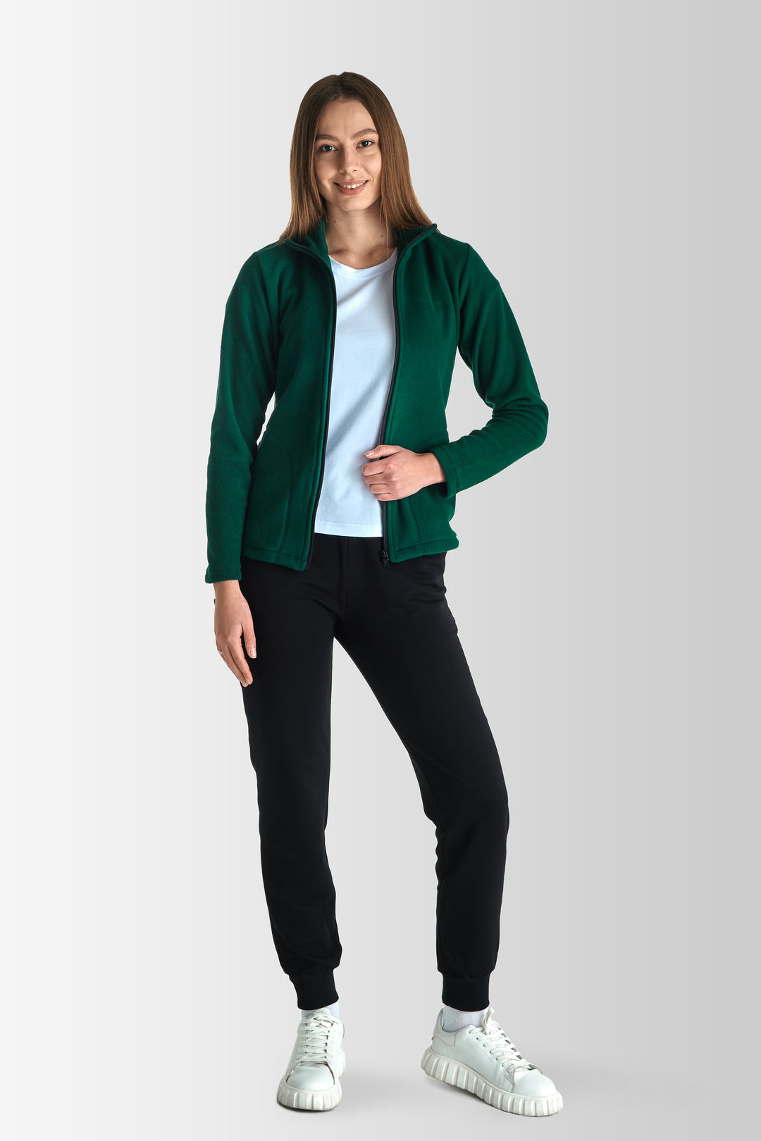 Vigo Women’s Fleece Jacket 200 – Green