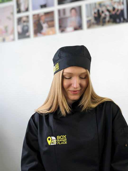Chef's Bandana with Logo – Black
