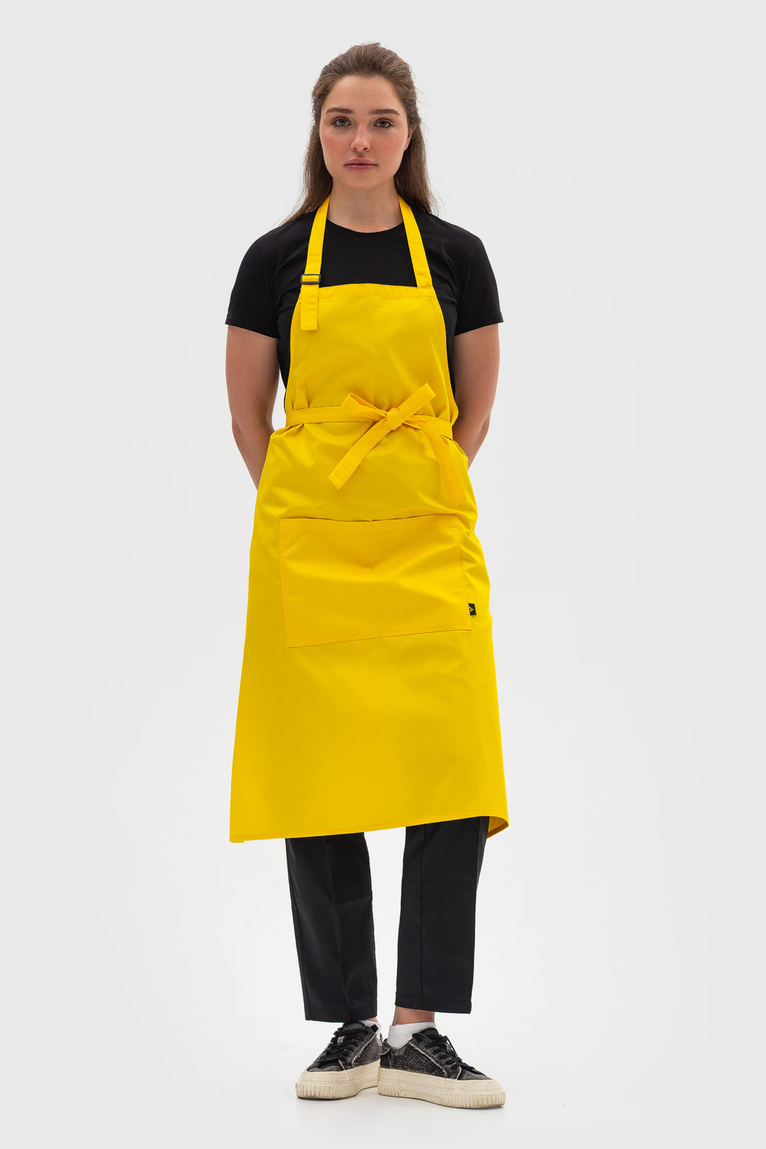 Latte Apron – Long Yellow