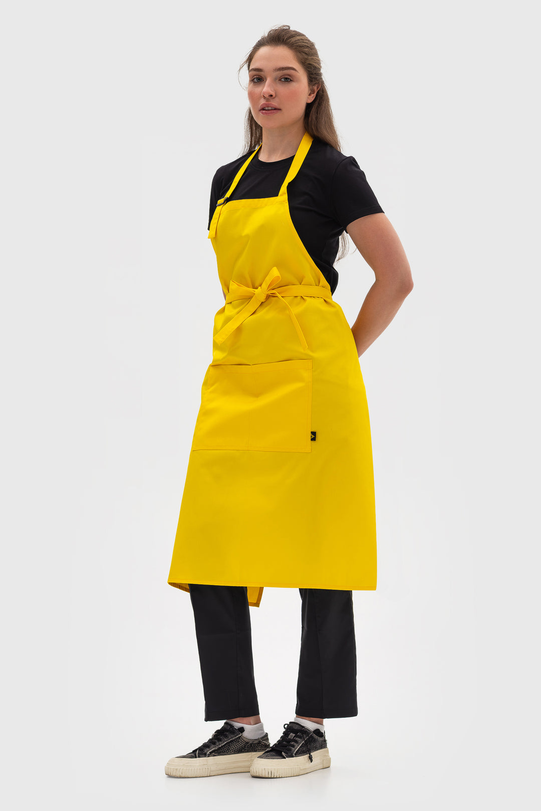 Latte Apron – Long Yellow