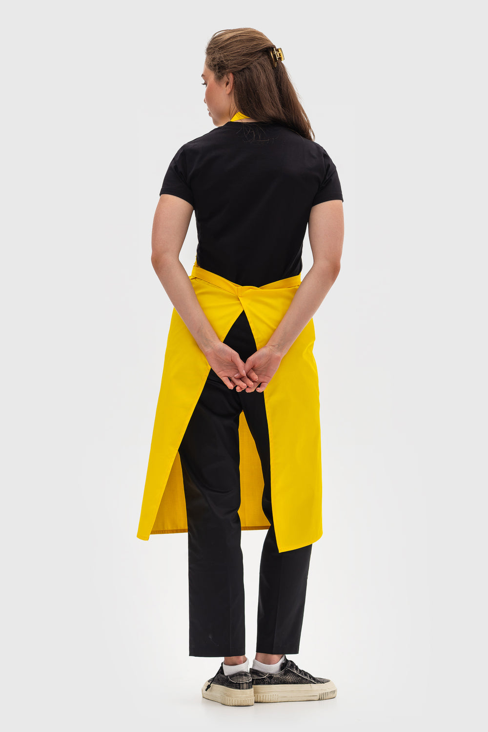 Latte Apron – Long Yellow