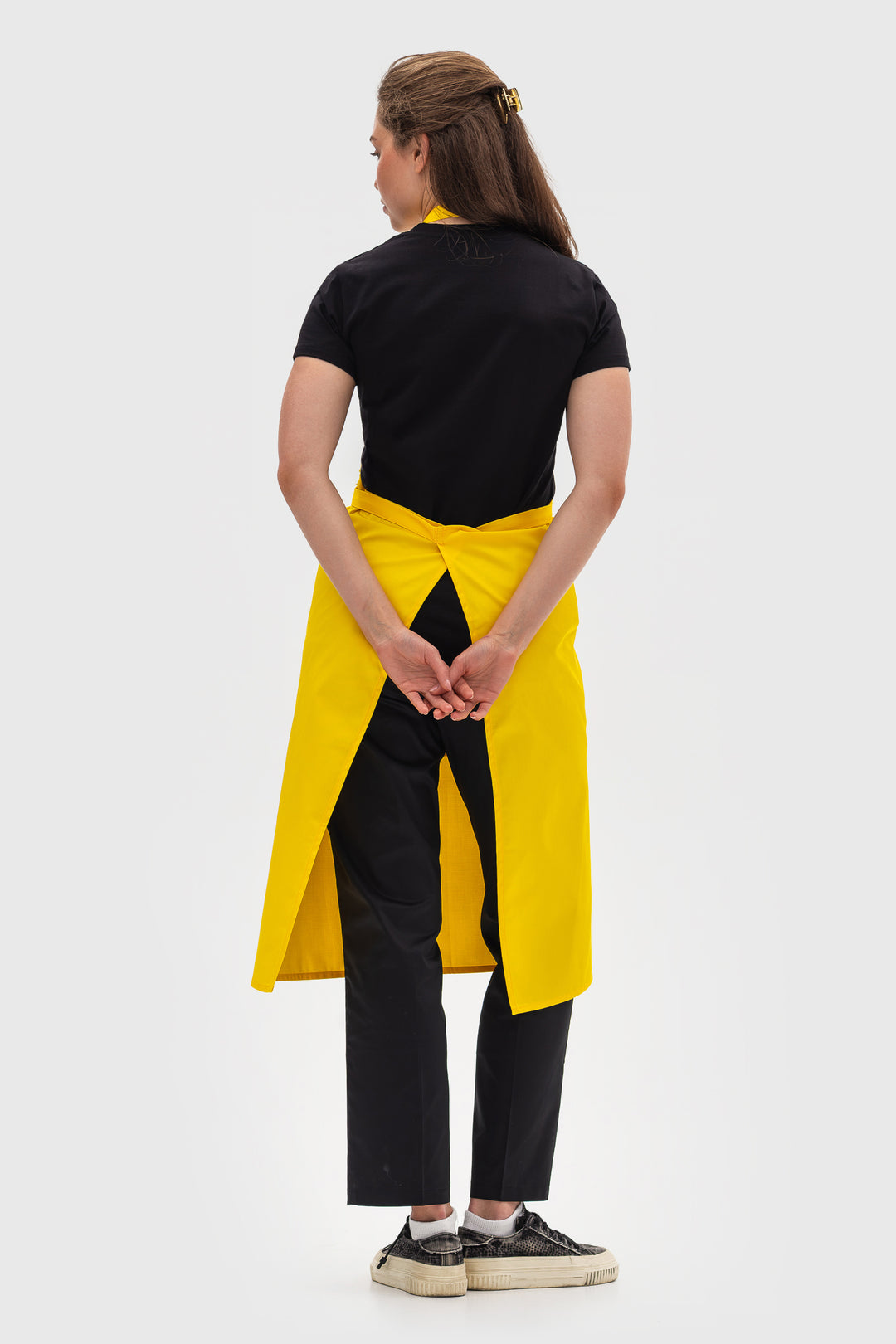 Latte Apron – Long Yellow