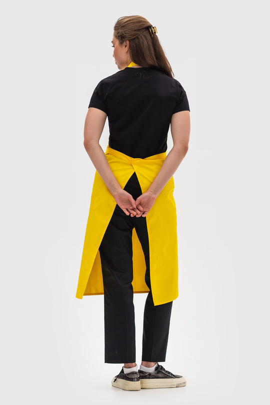 Latte Apron – Long Yellow