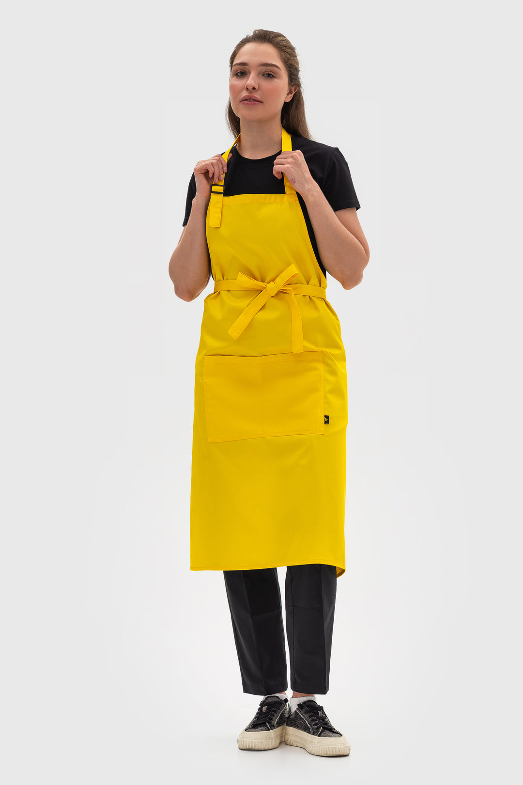 Latte Apron – Long Yellow