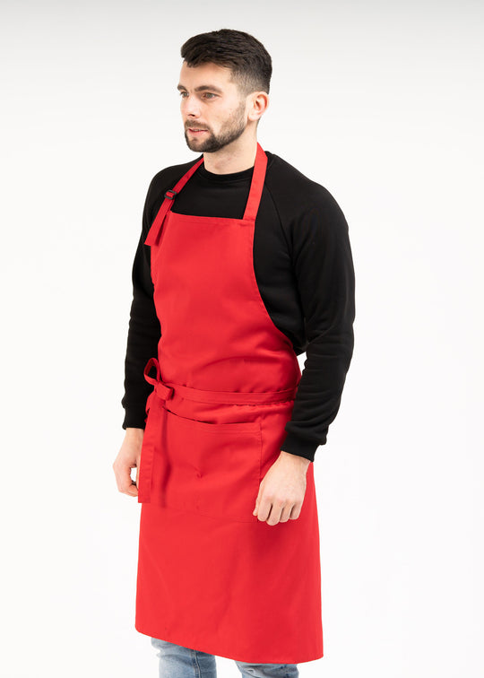 Latte Apron – Long Red