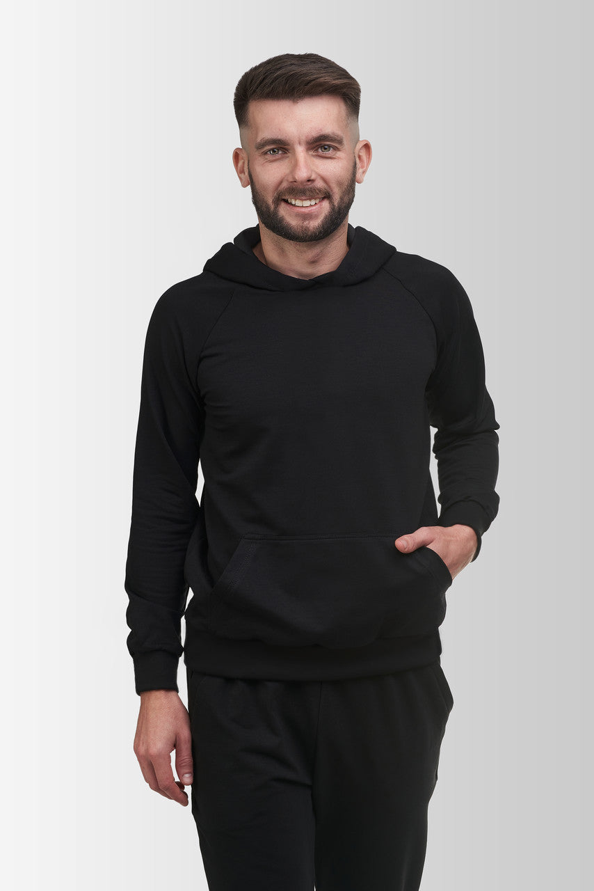 Hoodie Slim Black