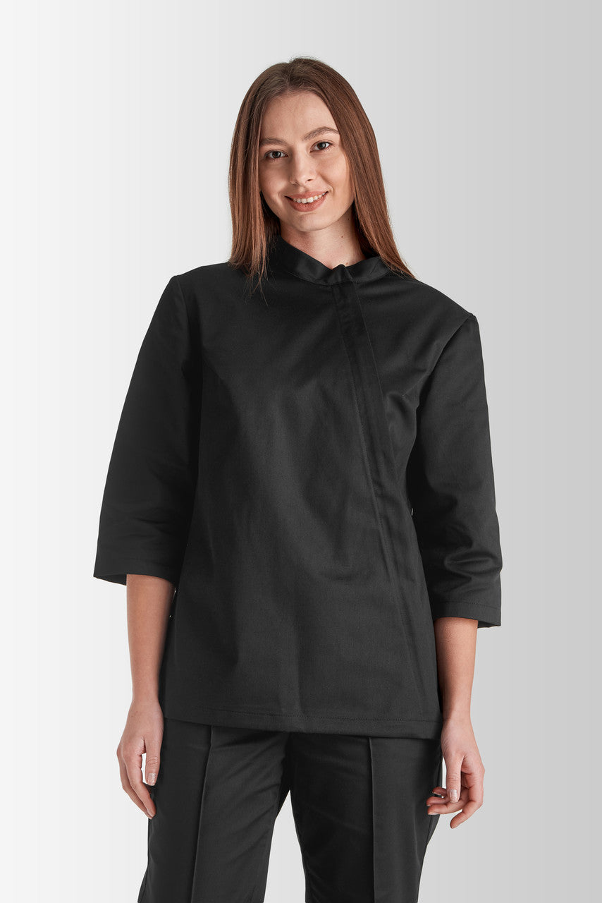 Hobart 160 Women’s Chef Coat – Black