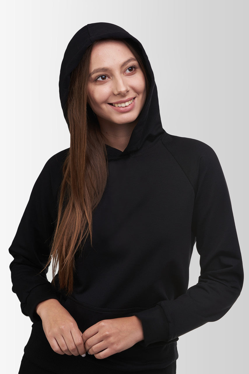 Slim Hoodie – Black