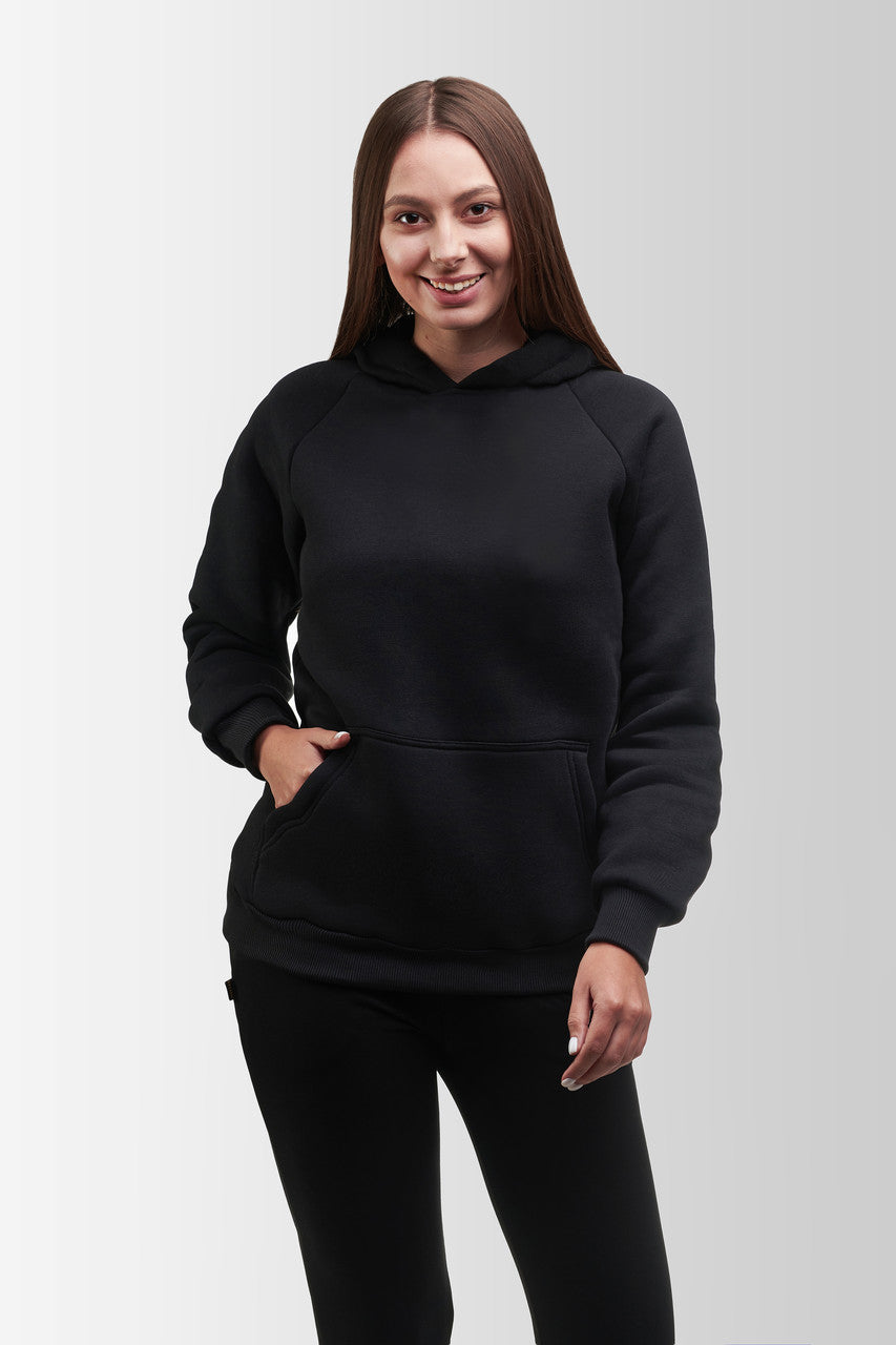 Warm Hoodie – Black