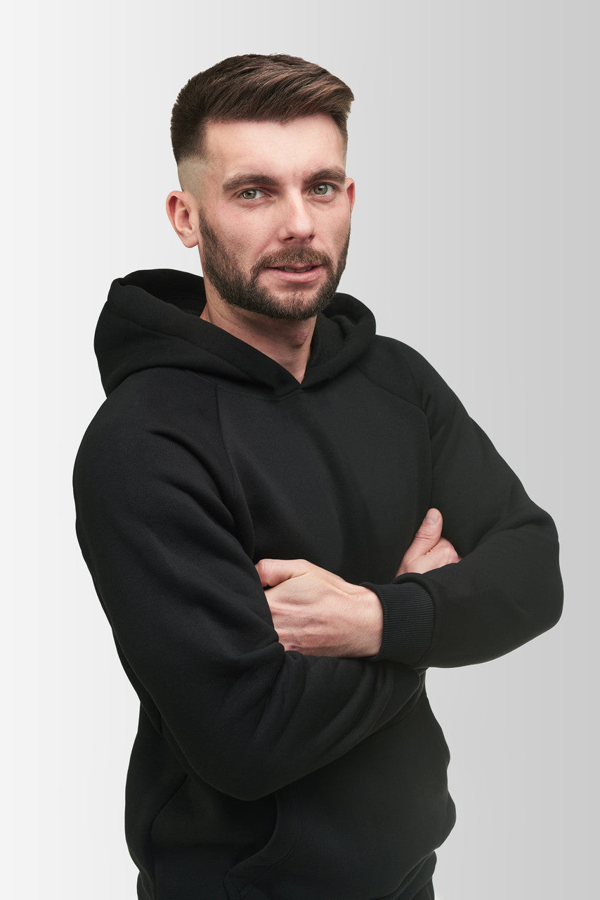 Warm Hoodie – Black