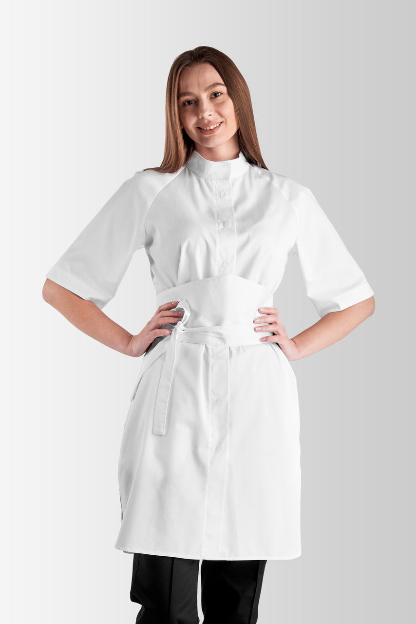 Merida Women’s Medical Gown – White