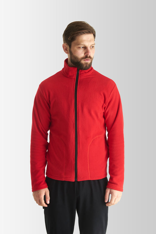 Vigo Men’s Fleece Jacket 200 – Red