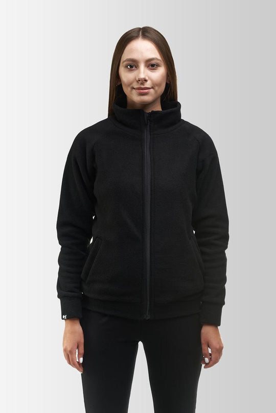 Synevyr Women’s Fleece Jacket 260 – Black