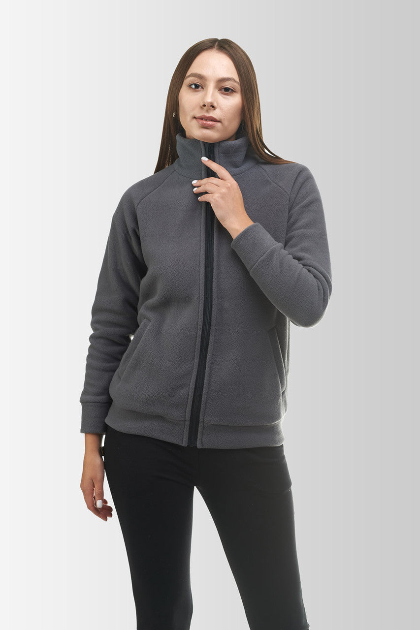 Synevyr Women’s Fleece Jacket 260 – Gray