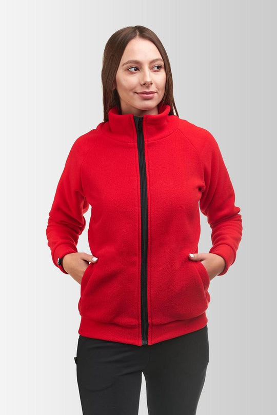 Synevyr Women’s Fleece Jacket 260 – Red