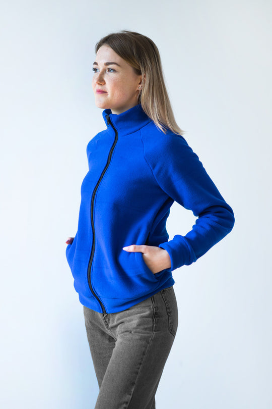 Synevyr Women’s Fleece Jacket 260 – Blue