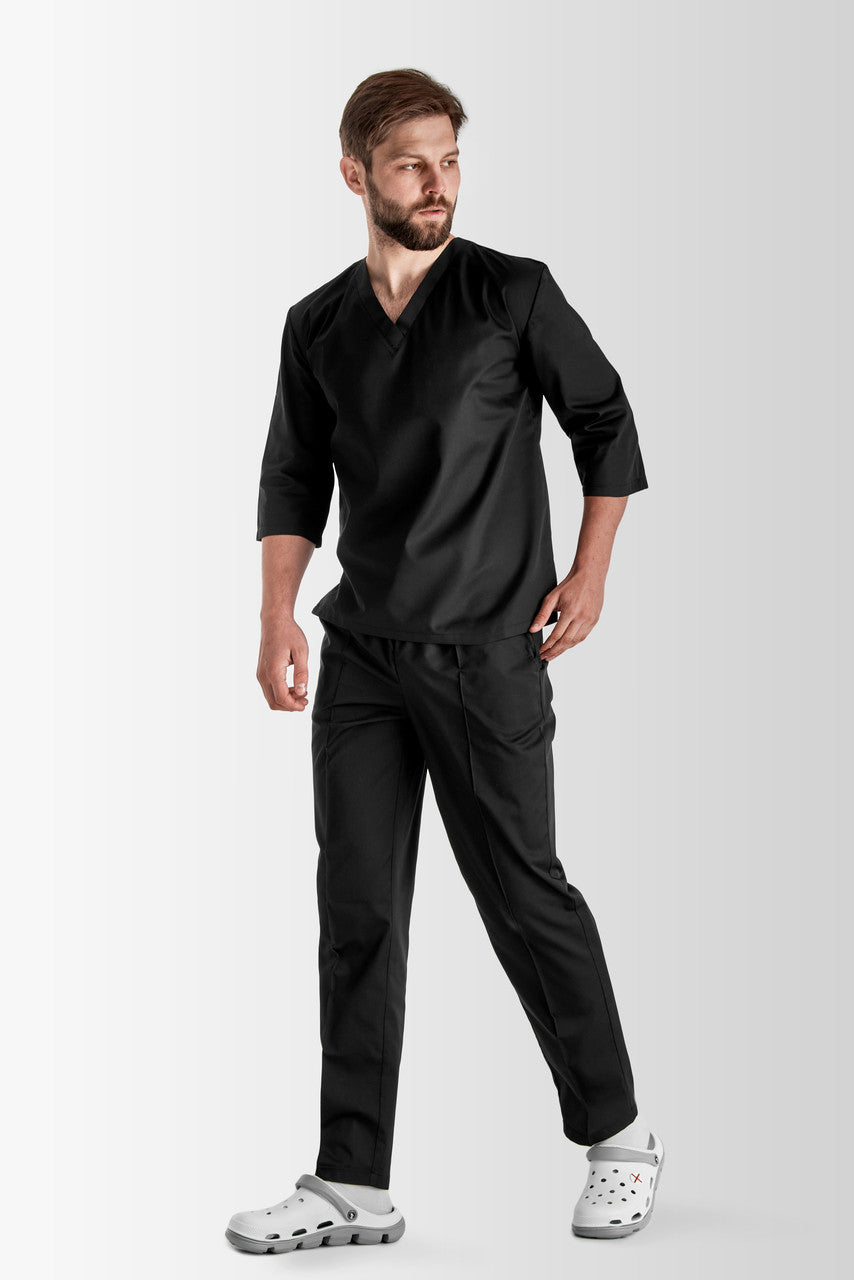 Toffy Men’s Suit – Black