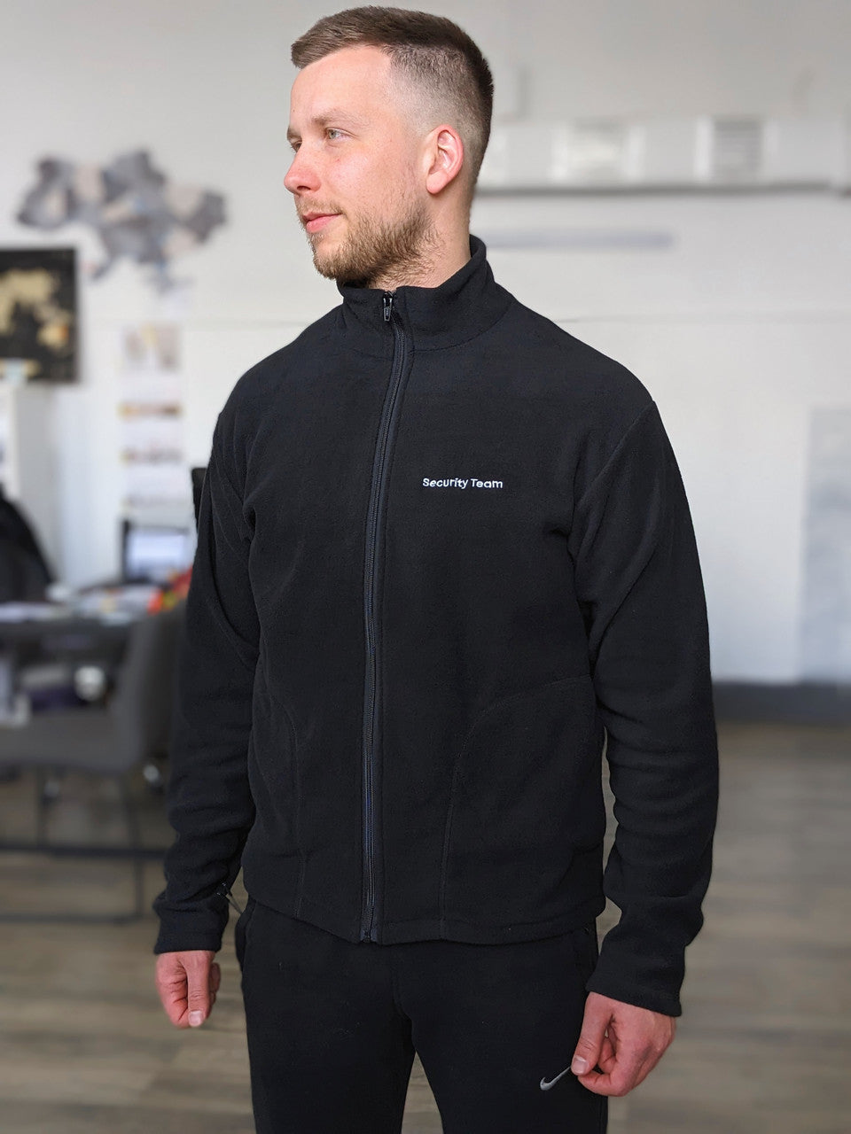 Apron Latte with branding 10 cm | Printing | Embroidery Black