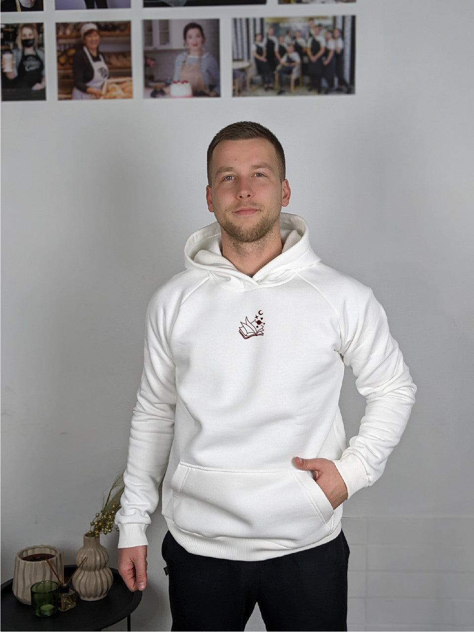 Warm Insulated Hoodie with Logo