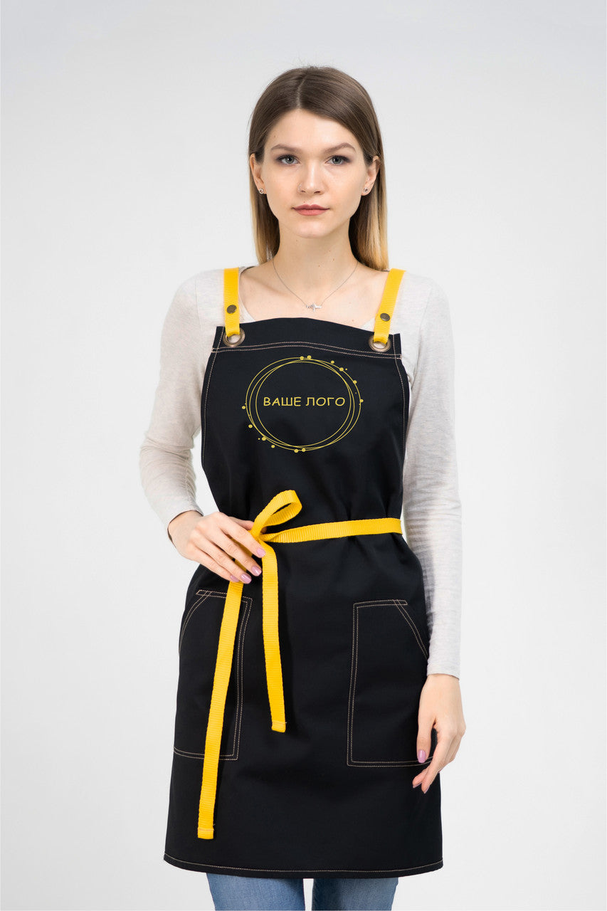 Muffin apron with logo up to 25 cm | with embroidery |  Print logo