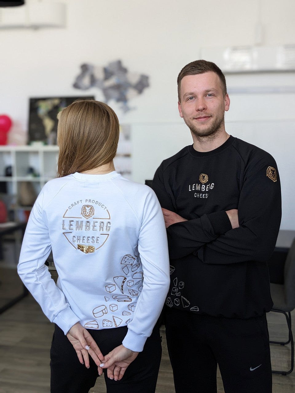 Apron Latte with branding up to 25 cm | Printing | Apron with logo embroidery Green