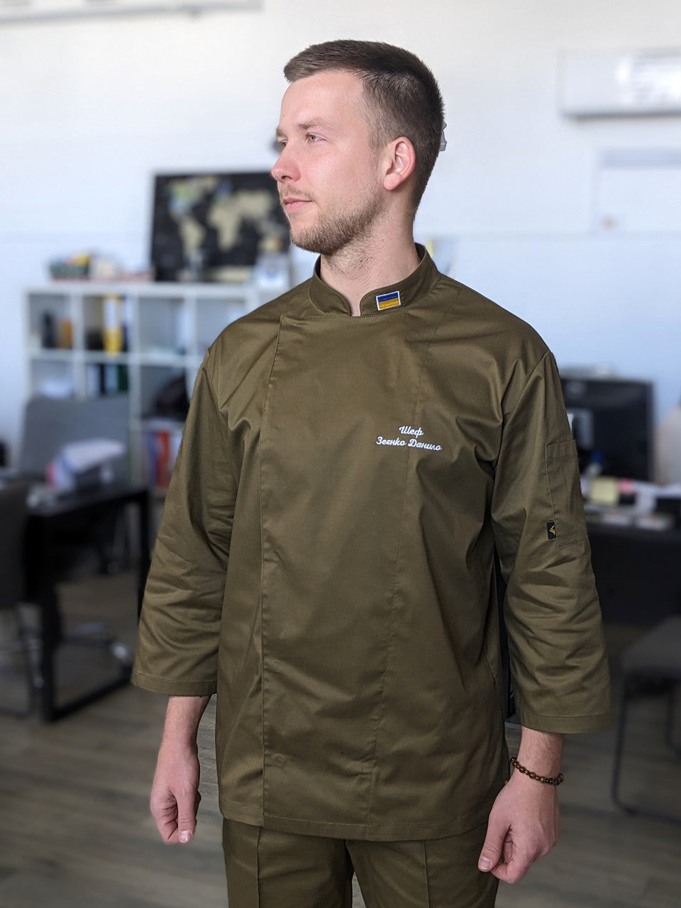 Rio Chef Coat 235 with Logo – Colored