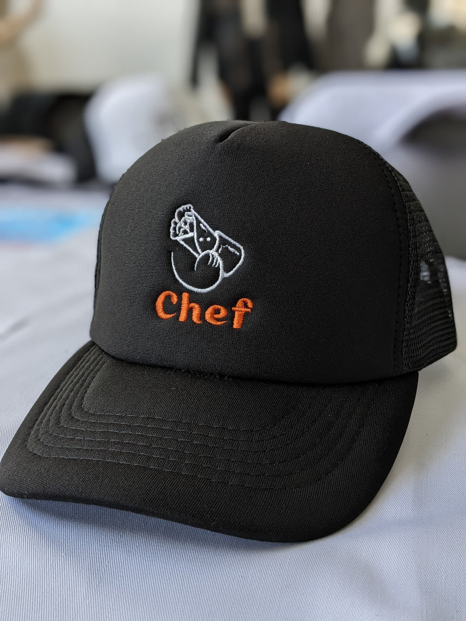 Tracker cap with your logo Black