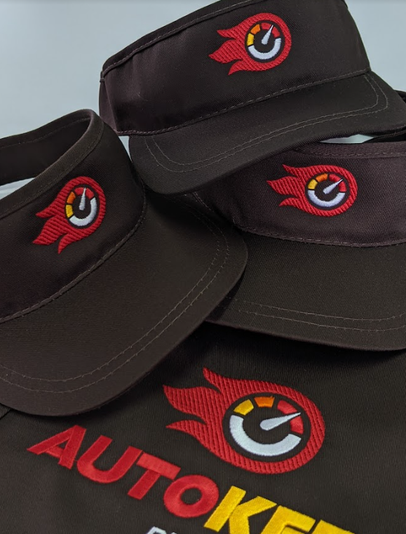 Visor cap with your logo Brown