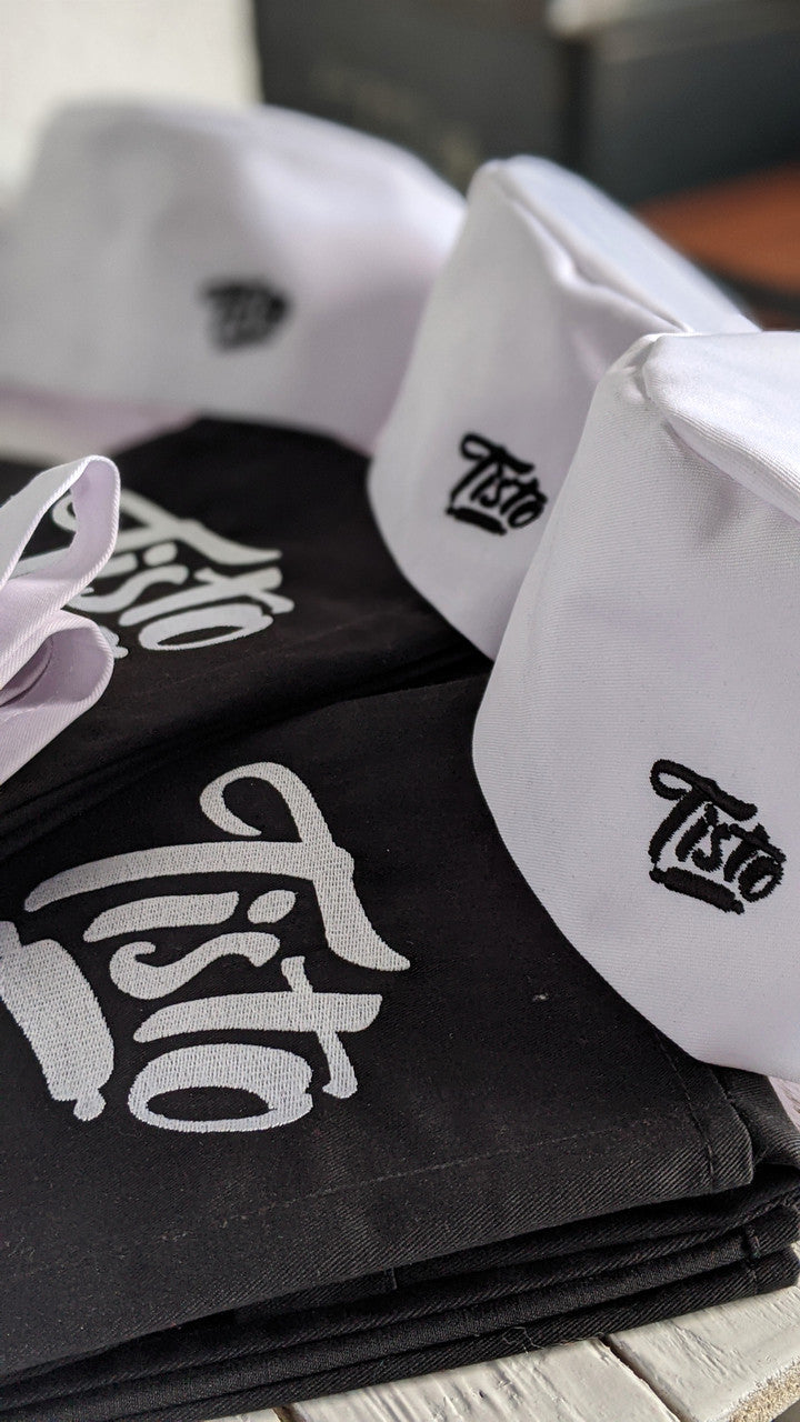 Chef's Cap with Logo – White