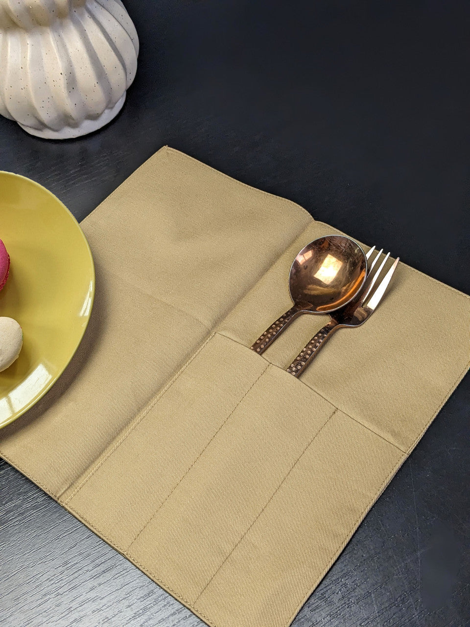 Cutlery Pouch K1 Twill – Beige