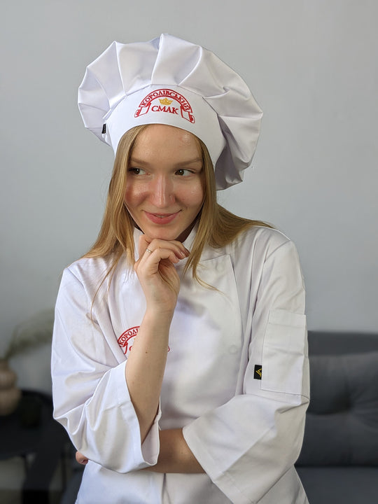 Chef's cap White with logo