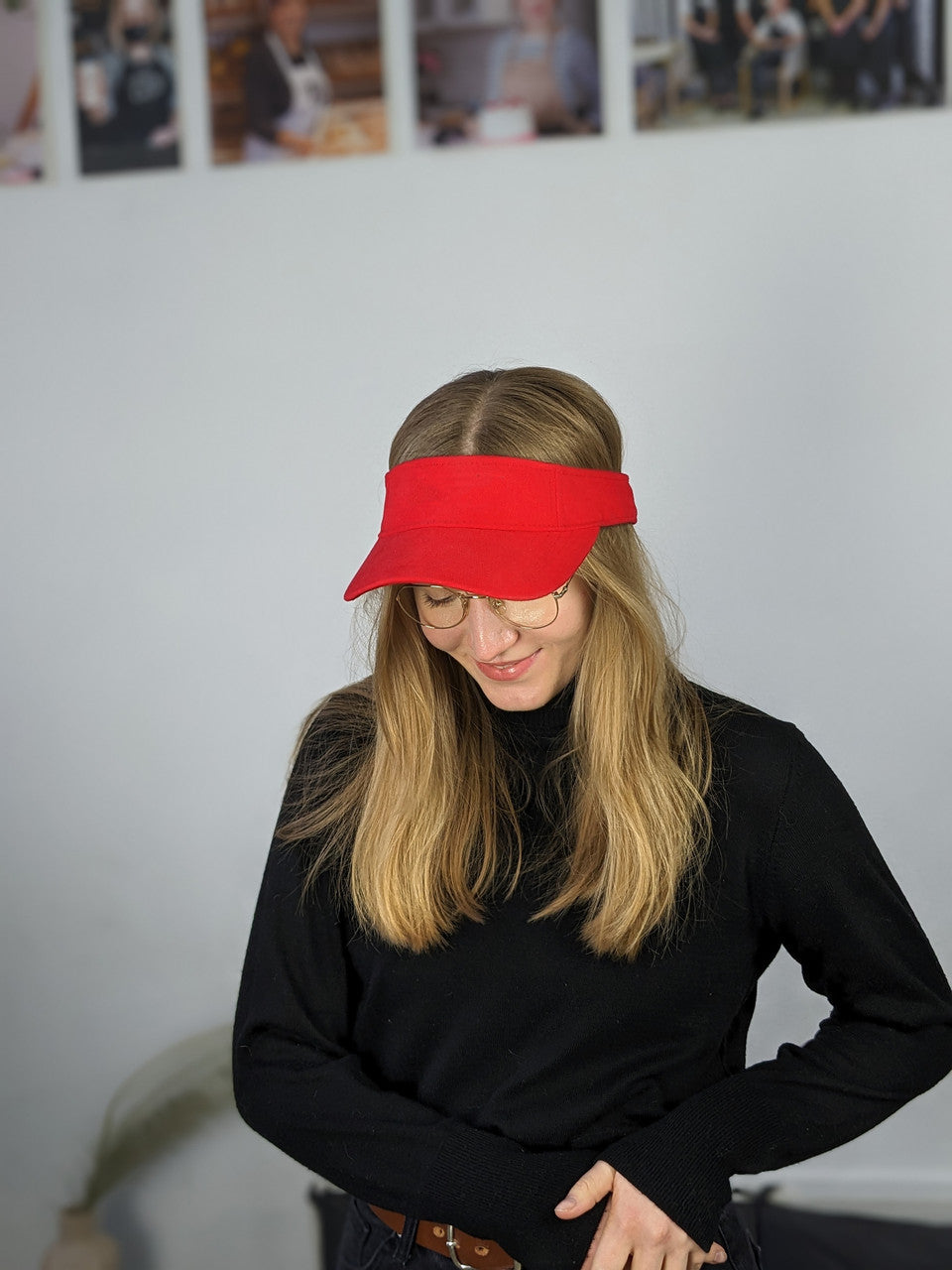 Visor Cap – Red