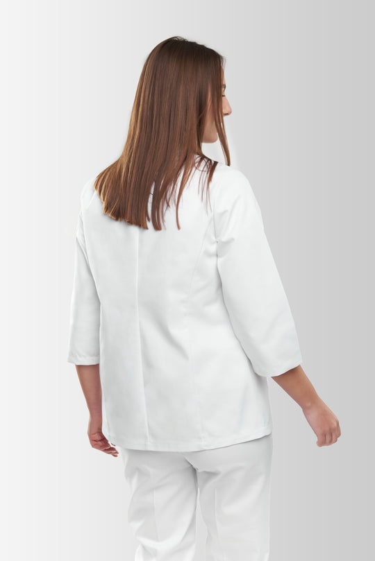 Rio 235-1 Women’s Chef Coat – White