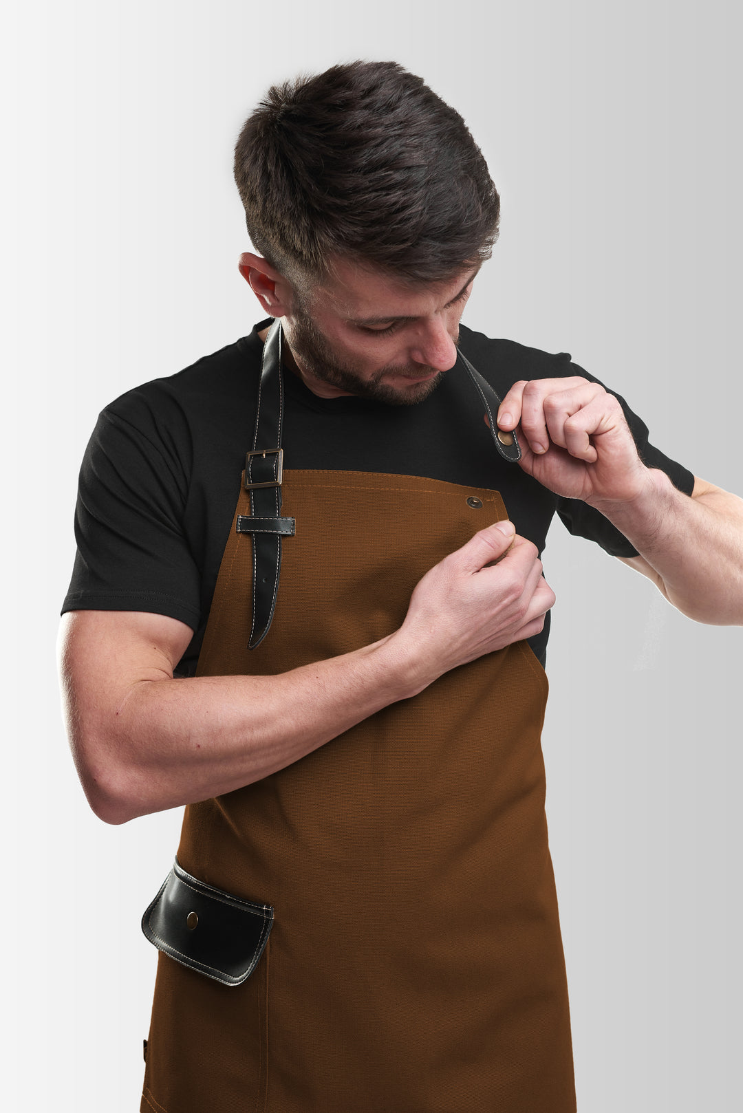 Jackson Apron – Canvas Brown