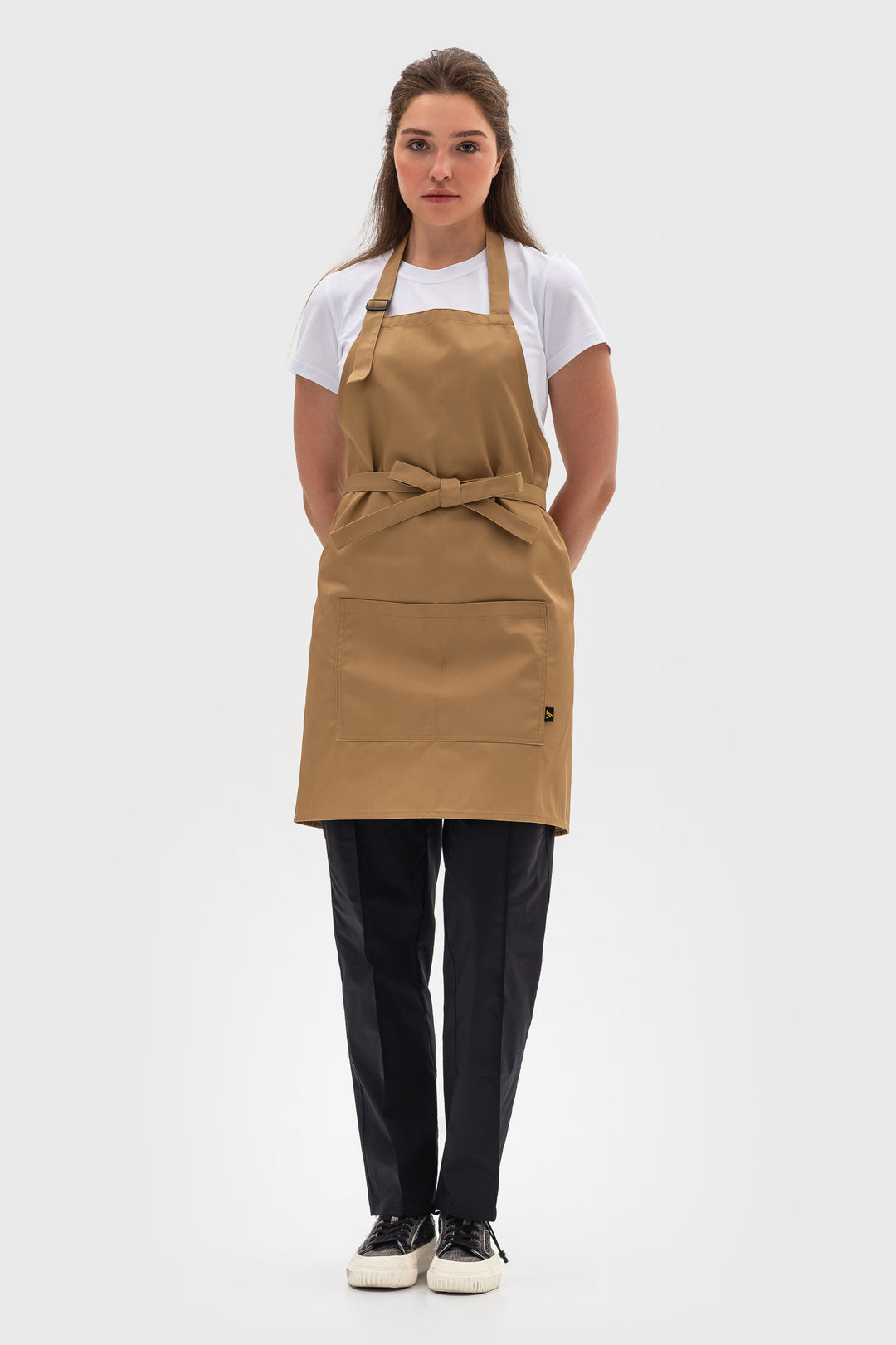 Latte Apron – Short Beige