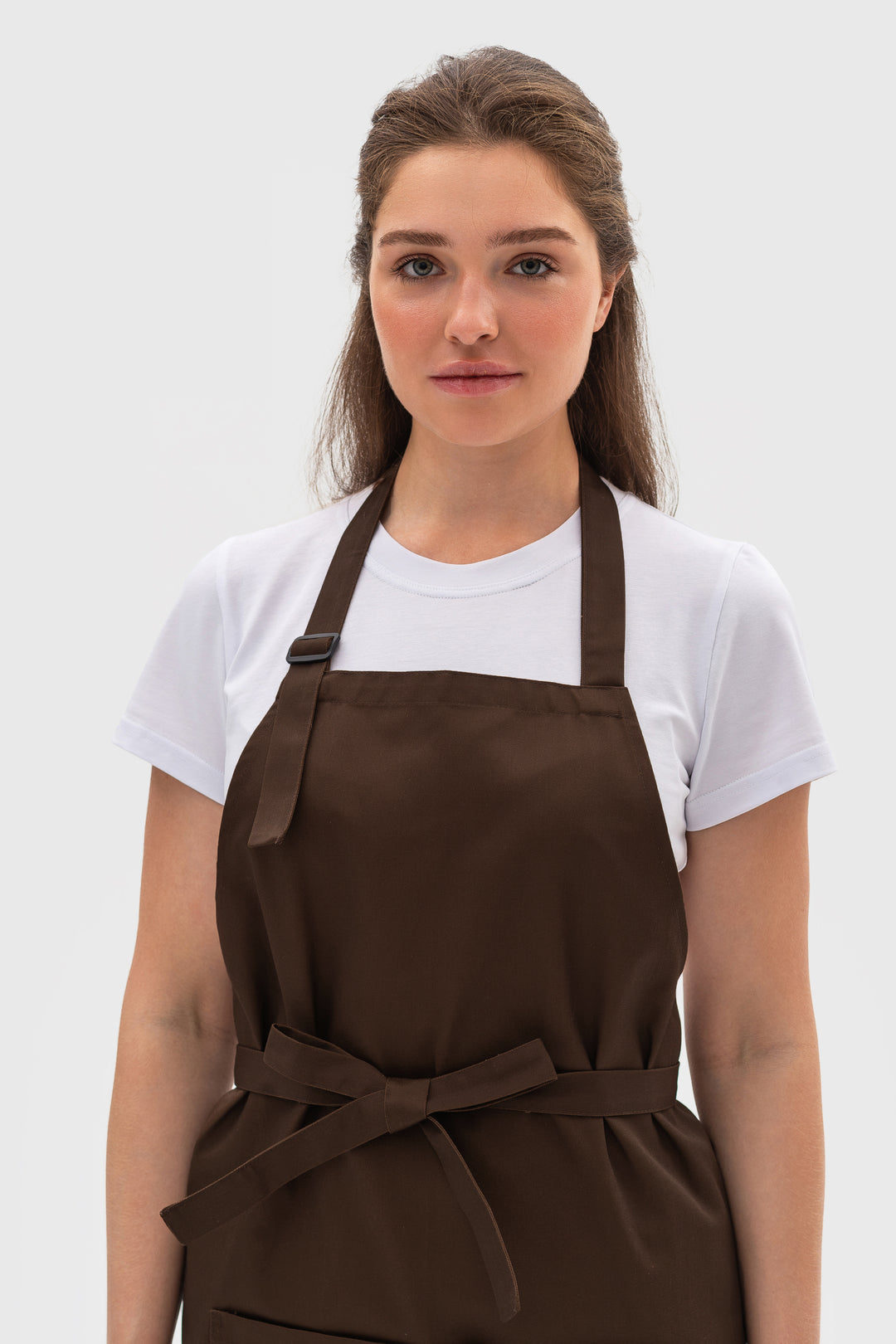 Latte Apron – Short Brown