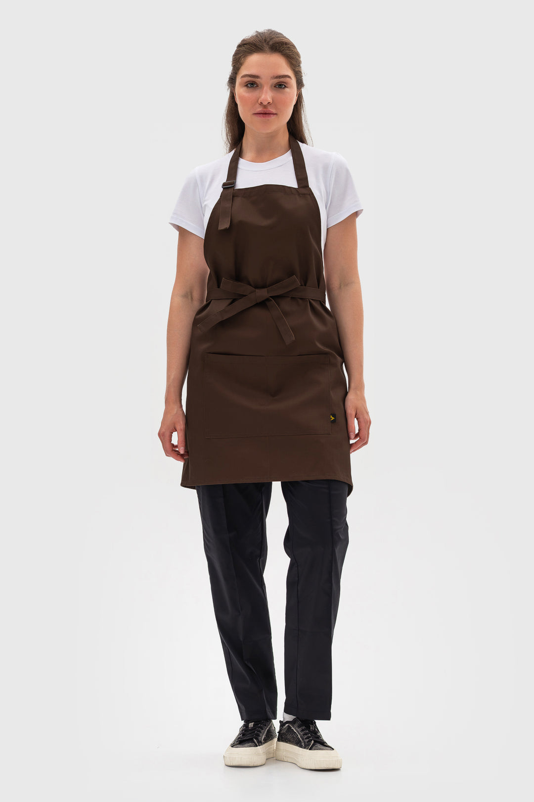 Latte Apron – Short Brown
