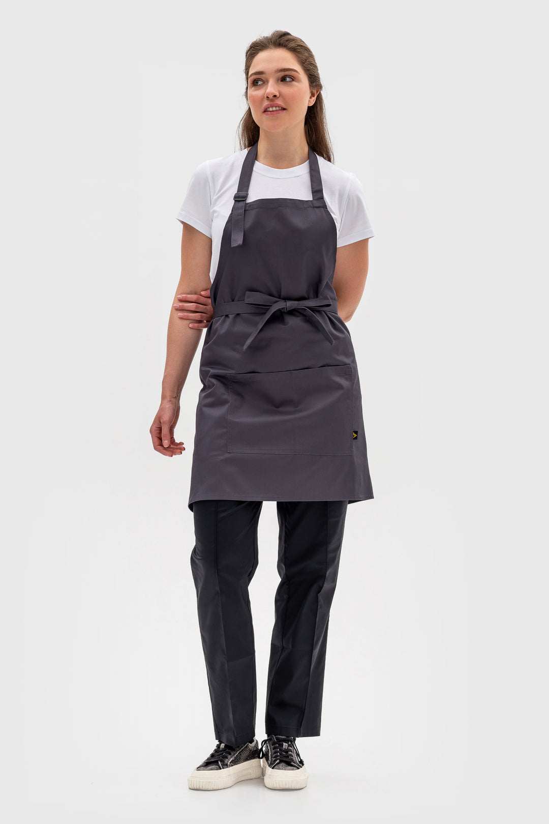 Latte Apron – Short Dark Gray