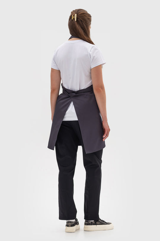 Latte Apron – Short Dark Gray